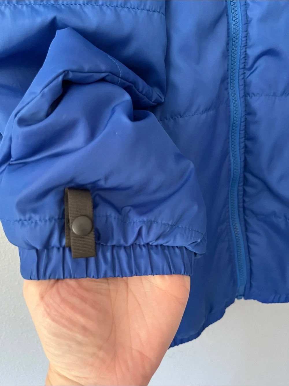 The North Face Men's Blue Puffer Jacket